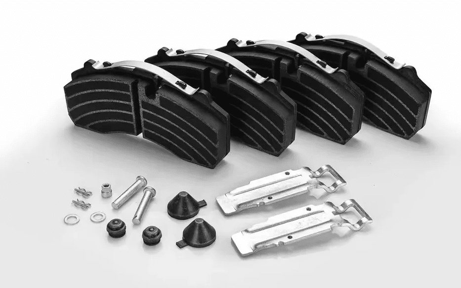 OEM commercial vehicle brake pads manufactured with strict quality control