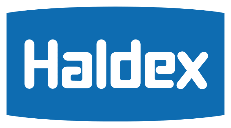 Haldex heavy-duty brake shoe and commercial vehicle braking system manufacturer logo