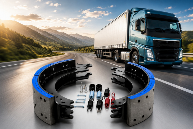 heavy-duty-truck-brake-lining-application