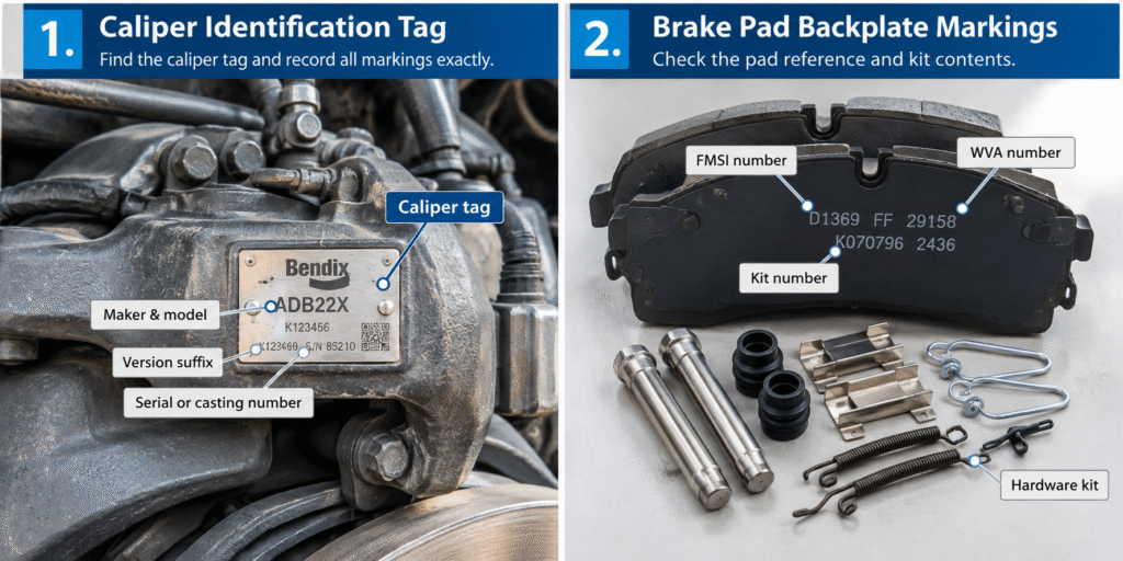 semi-truck-brake-pad-caliper-identification